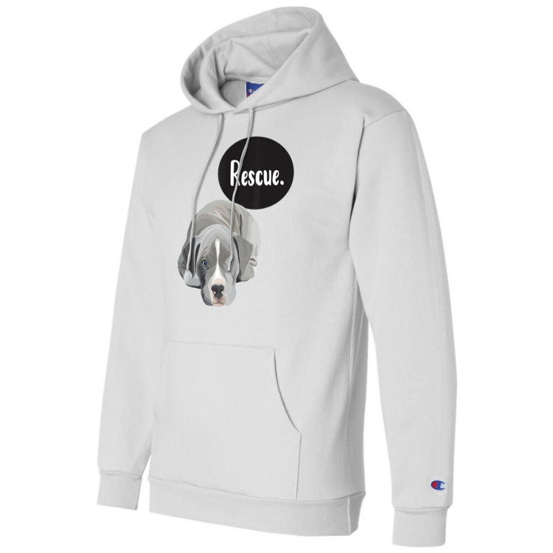 Hot Trend Rescue Dog Pitbull Draw Rescue Mom Adopt Don't Shop Champion Hoodie | Artistshot