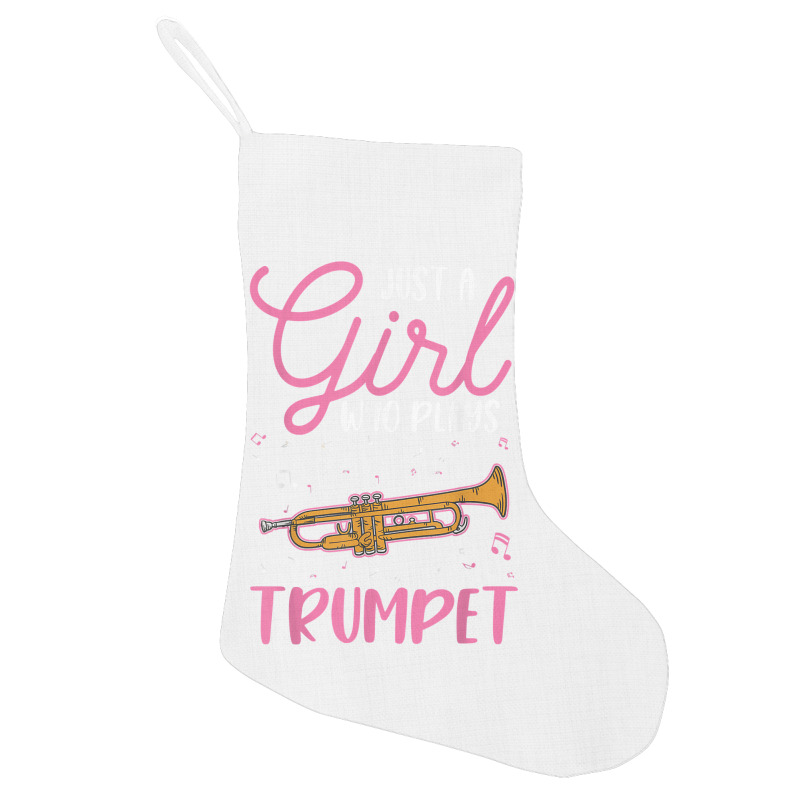 Trumpet Girl Trumpeter Trumpet Player T Shirt Holiday Stocking | Artistshot