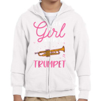 Trumpet Girl Trumpeter Trumpet Player T Shirt Youth Zipper Hoodie | Artistshot