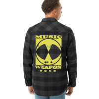 Disturbed Music As A Weapon Flannel Shirt | Artistshot