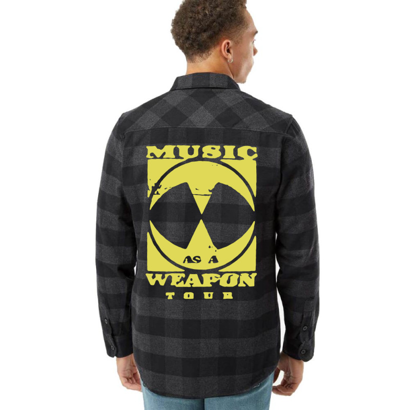 Disturbed Music As A Weapon Flannel Shirt | Artistshot