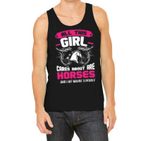 All This Girl Cares About Are Horses Tank Top | Artistshot