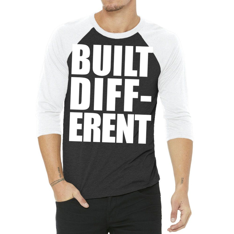 Built Vintage Quote 3/4 Sleeve Shirt | Artistshot