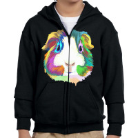 Guinea Pig T  Shirt Guinea Pig Lover T  Shirt Youth Zipper Hoodie | Artistshot