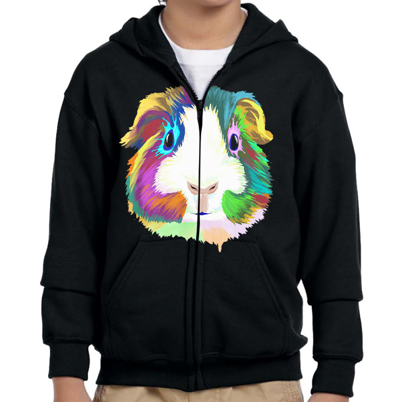 Guinea Pig T  Shirt Guinea Pig Lover T  Shirt Youth Zipper Hoodie | Artistshot