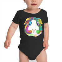 Guinea Pig T  Shirt Guinea Pig Lover T  Shirt Baby Bodysuit | Artistshot