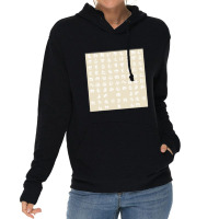 Japanese Hiragana Creme Lightweight Hoodie | Artistshot