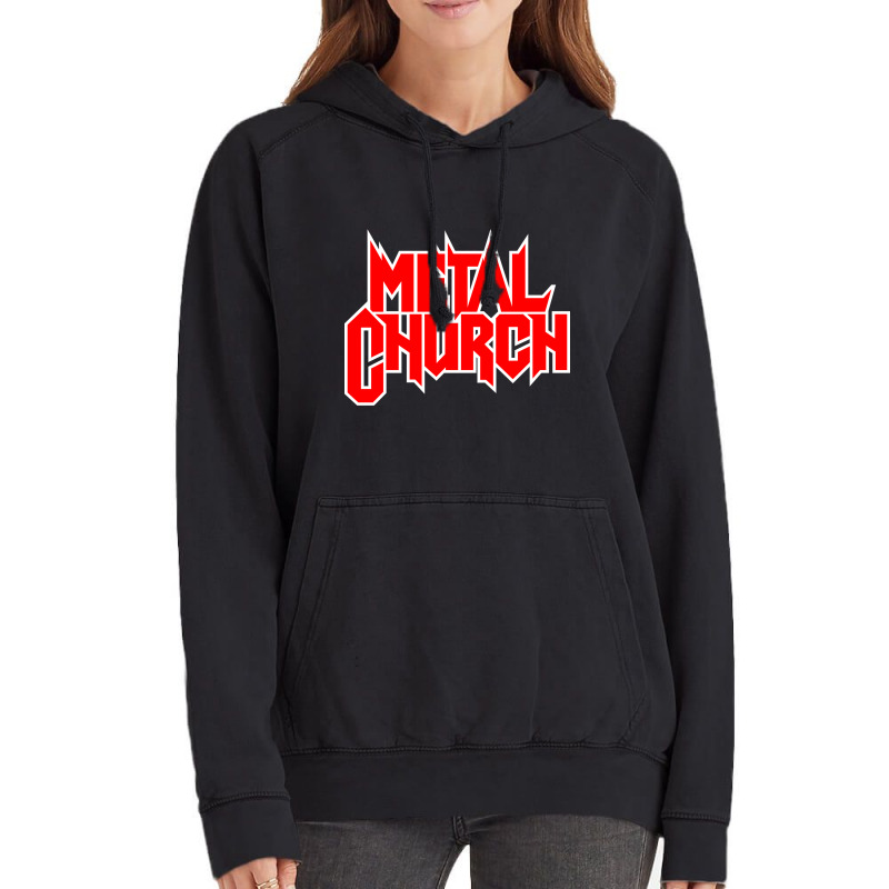 The-metal-church The Dark Vintage Hoodie by lizamus art | Artistshot