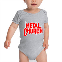 The-metal-church The Dark Baby Bodysuit | Artistshot