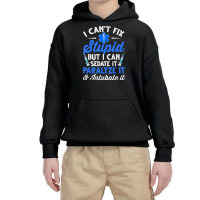 Paramedic Emt Can Sedate And Paralyze Stupid Funny Ems T Shirt Youth Hoodie | Artistshot