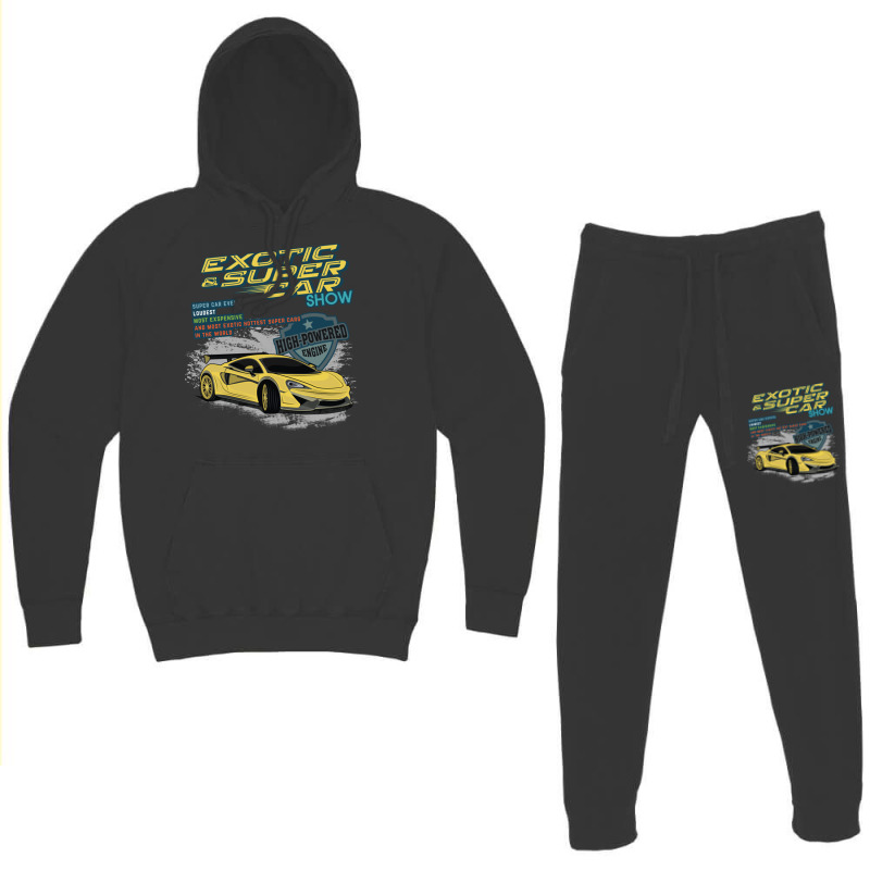 Exotic Super Cars Hoodie & Jogger Set | Artistshot