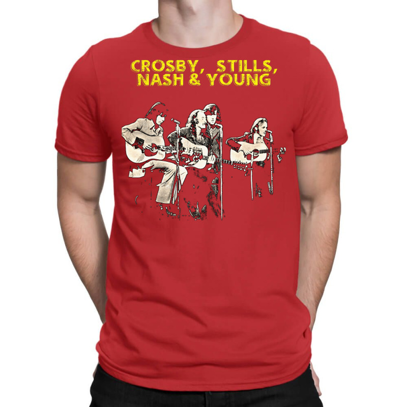 Crosby Stills Nash Young T-shirt | Artistshot