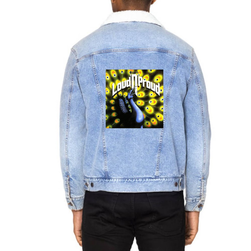 Nazareth = Loud 'n' Proud Unisex Sherpa-Lined Denim Jacket by BeckyTeague | Artistshot