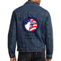 Peacemaker Eagly Men Denim Jacket | Artistshot