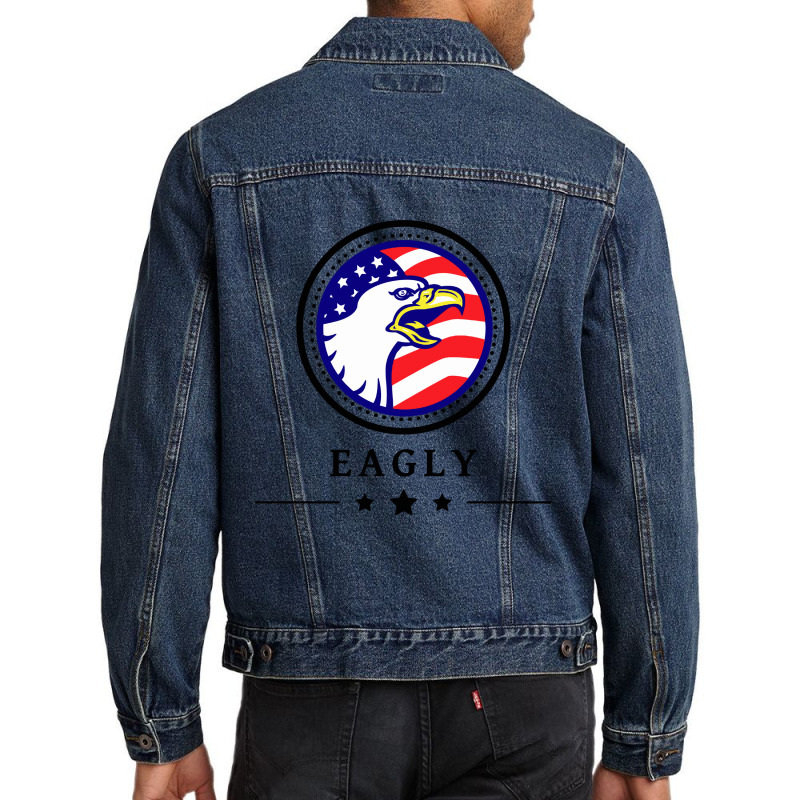 Peacemaker Eagly Men Denim Jacket | Artistshot