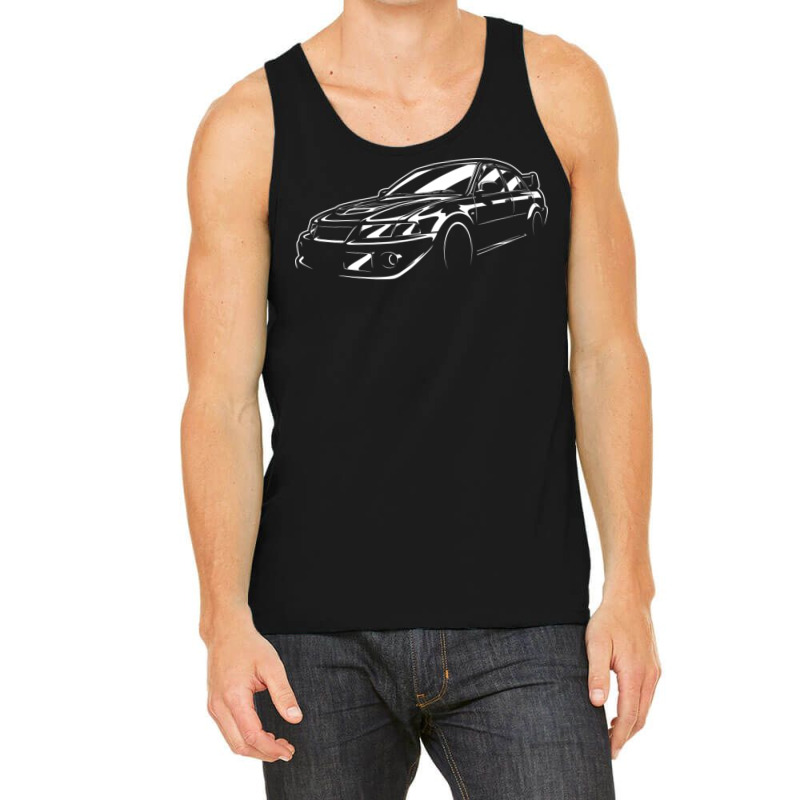 Tommi Makinen Lancer Evo Silhouette Tank Top by ArlenMadera | Artistshot