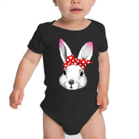 Rabbit Bandana Baby Bodysuit | Artistshot