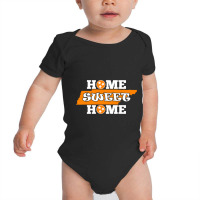 Home Sweet Home Tennessee  Orange State Flag White Tee Baby Bodysuit | Artistshot