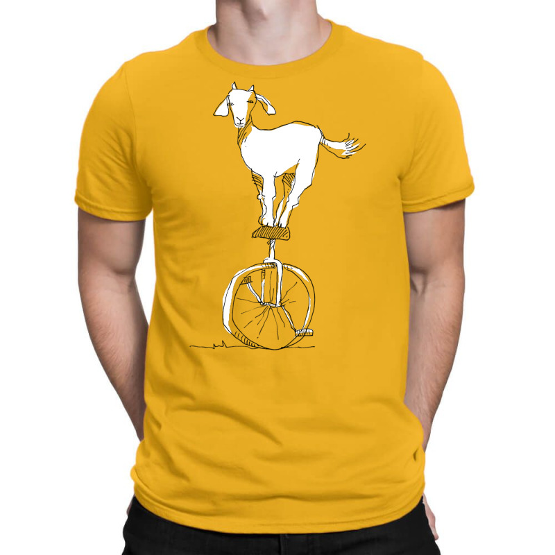 Goat On A Unicycle Classic T-shirt | Artistshot