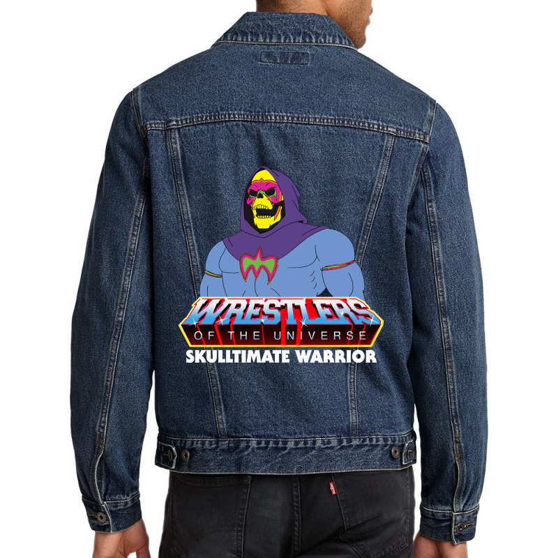 Limited Edition Skulltimate Warrior Men Denim Jacket by webberkyla | Artistshot