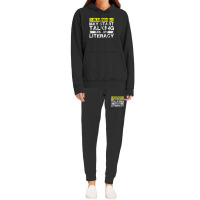 Warning May Start Talking About Literacy - Literacy Teacher Hoodie & Jogger Set | Artistshot