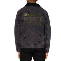 Trevedra 4 Unisex Sherpa-lined Denim Jacket | Artistshot