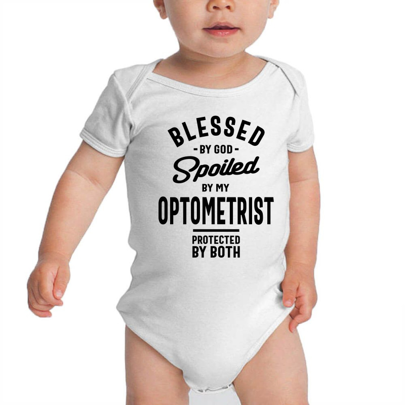 Optometrist Work Job Title Gift Baby Bodysuit by cidolopez | Artistshot