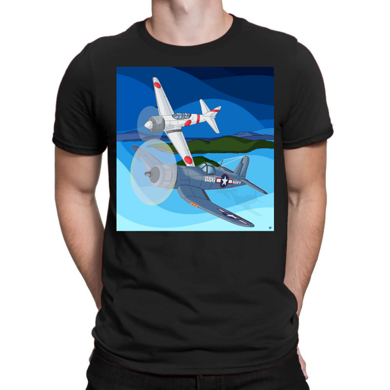 F4u Corsair Vs Zero T-shirt | Artistshot