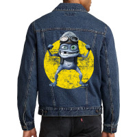 Old Timer  Crazy Vintage Red Men Denim Jacket | Artistshot