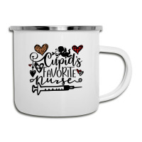 Cupid S Favorite Nurse Gift Valentine S Day 2022 Nurse Life Camper Cup | Artistshot