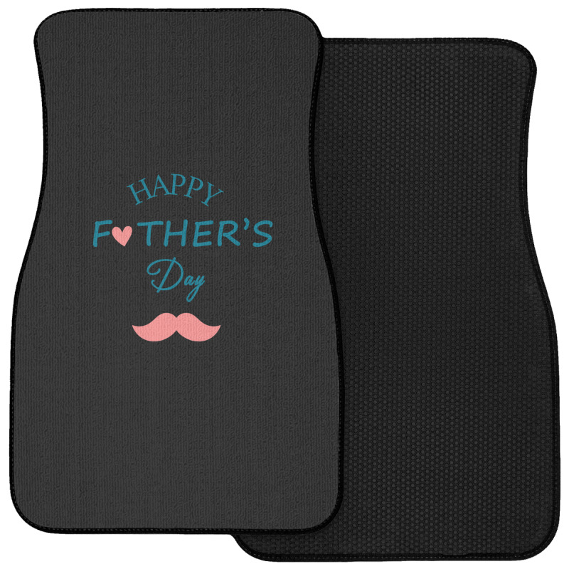 Happy Father's Day Dad Front Car Mat | Artistshot