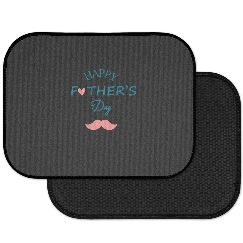 Happy Father's Day Dad Rear Car Mat | Artistshot