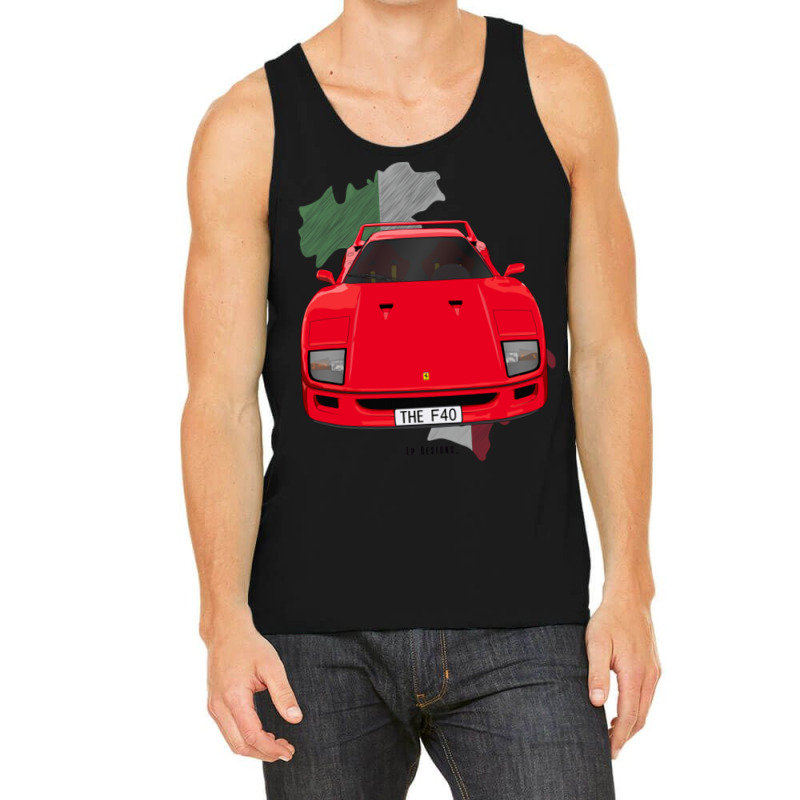 F40 Tank Top | Artistshot