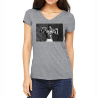 Bo Jackson Art Print   Two Sport Dominance Baby Hipster Women's V-neck T-shirt | Artistshot