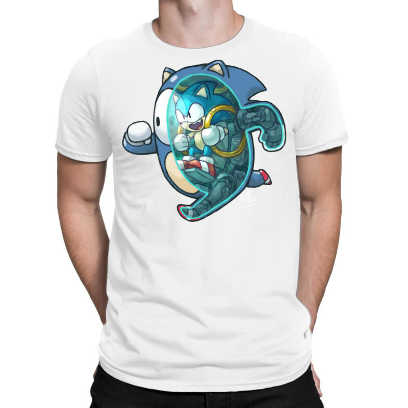 Speed Blue Nostalgia T-shirt | Artistshot