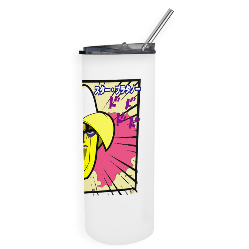 Star Platano Girl 80s Skinny Tumbler | Artistshot