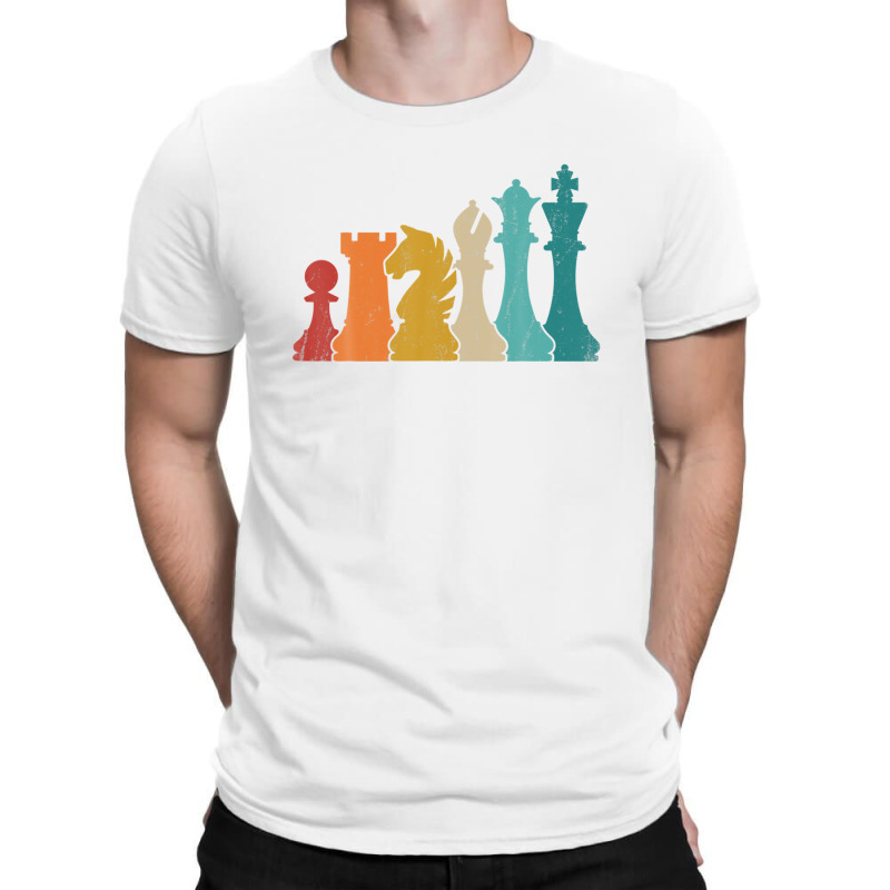 Chess Pieces Vintage Designs Gift For Every Chess Lovers T-shirt | Artistshot