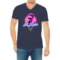 Iceman 80's 70s Aesthetic V-neck Tee | Artistshot