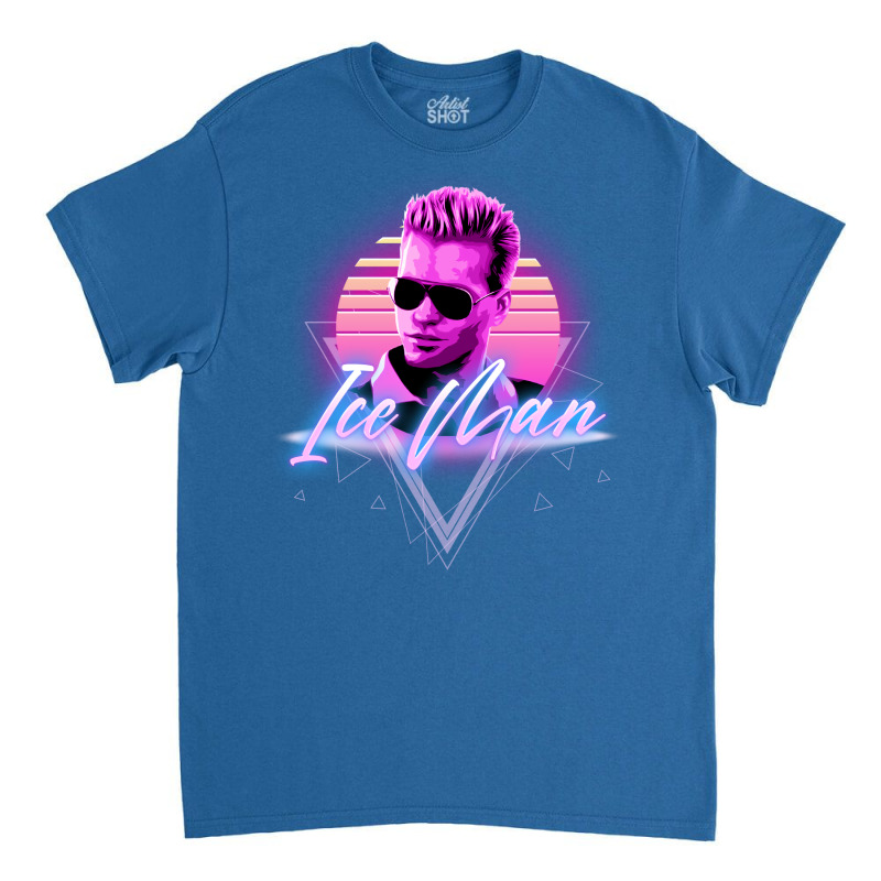 Iceman 80's 70s Aesthetic Classic T-shirt by hafeesoesoeq | Artistshot