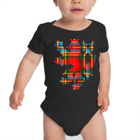 Clan Chattan Tartan Scottish Family Name Scotland Pride Raglan Basebal Baby Bodysuit | Artistshot