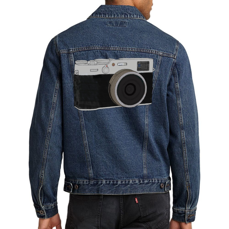 Doodle 35mm Active Girl E Men Denim Jacket | Artistshot