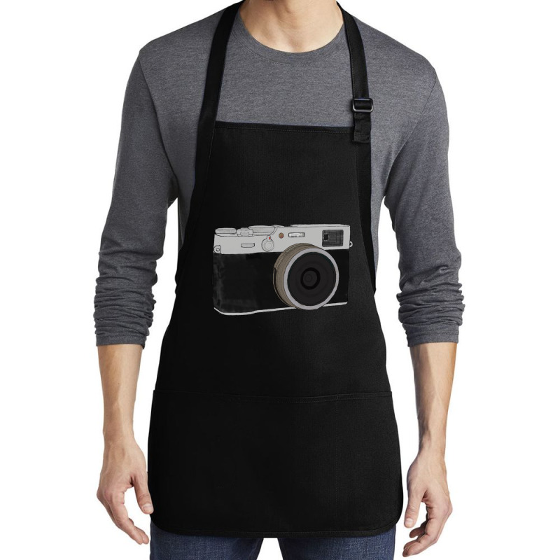 Doodle 35mm Active Girl E Medium-length Apron | Artistshot