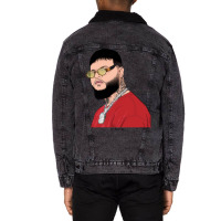 Farruko Unisex Sherpa-lined Denim Jacket | Artistshot