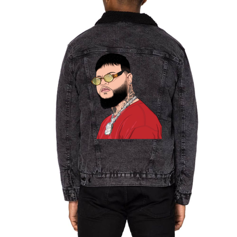 Farruko Unisex Sherpa-lined Denim Jacket | Artistshot