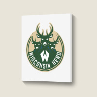 Wisconsin Herd-lovers Portrait Canvas Print | Artistshot