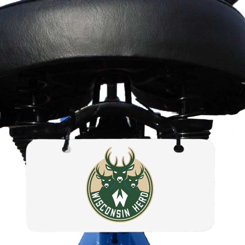 Wisconsin Herd-lovers Bicycle License Plate | Artistshot