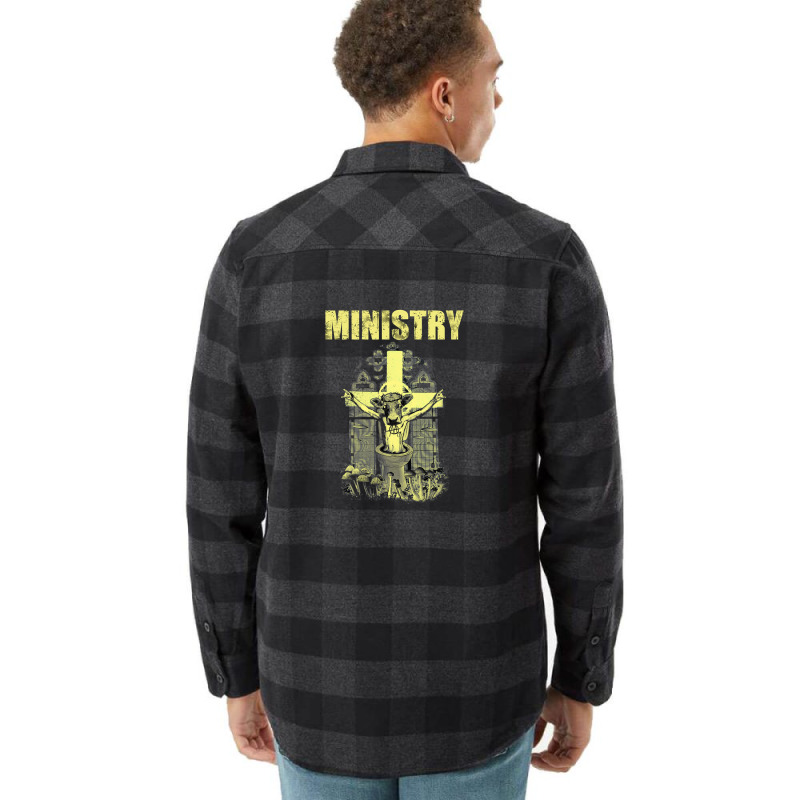 Ministry – Holy Cow Flannel Shirt | Artistshot