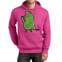 Ms Green Toothy Dinosaur Monster Unisex Hoodie | Artistshot