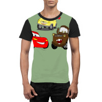 Mcqueen,mater And Nature Girl Graphic T-shirt | Artistshot