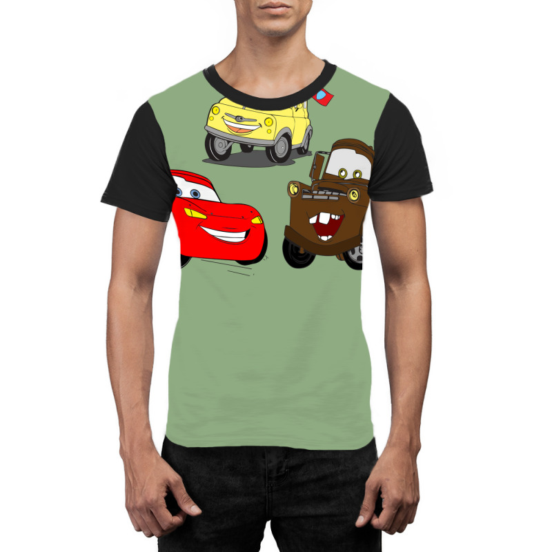 Mcqueen,mater And Nature Girl Graphic T-shirt | Artistshot